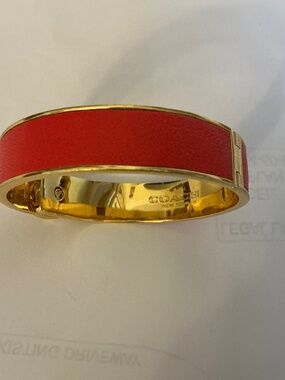 Coach bangle bracelet